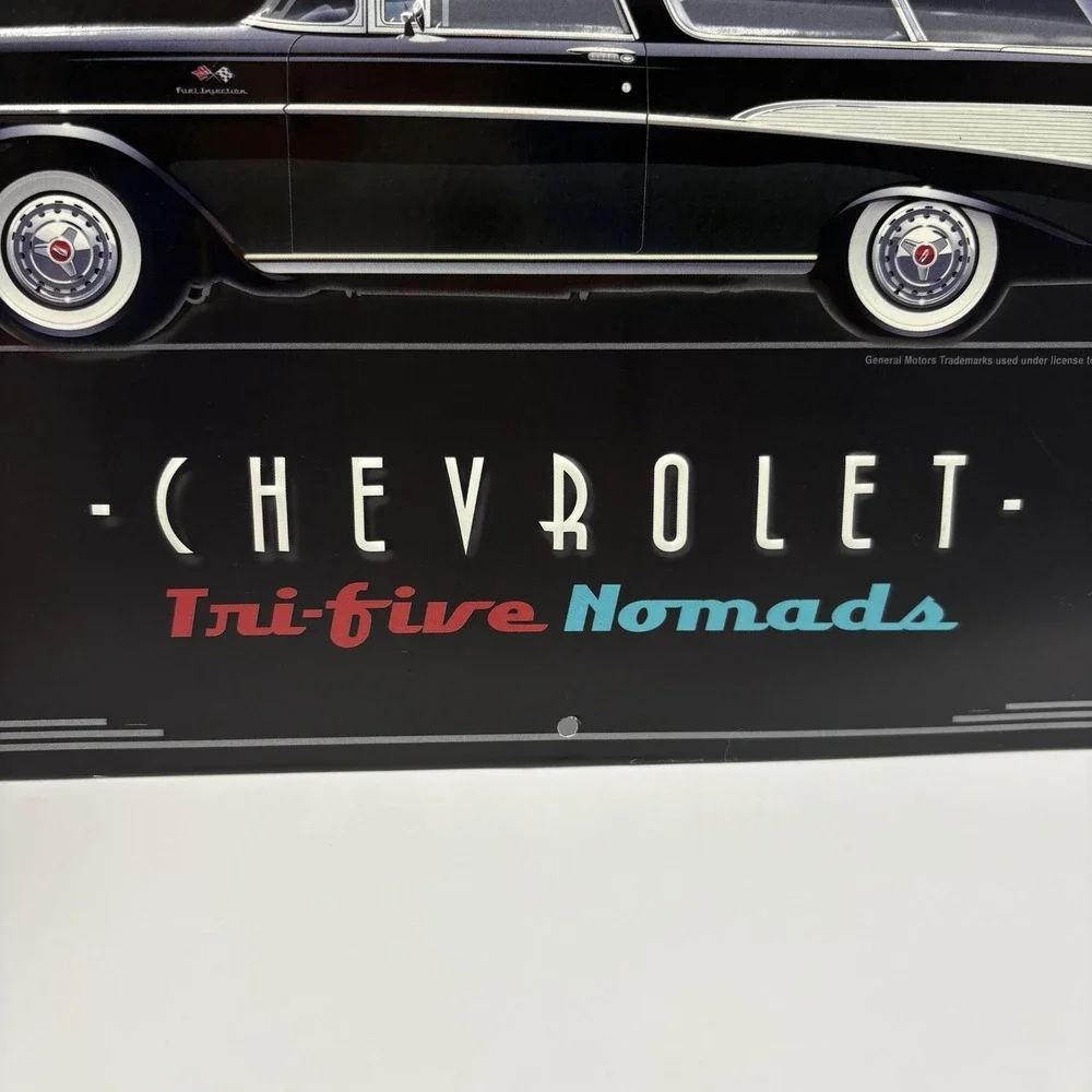 Open Road Brands Chevrolet Nomads Metal Wall Sign 12x16 Garage‎ Decor Retro